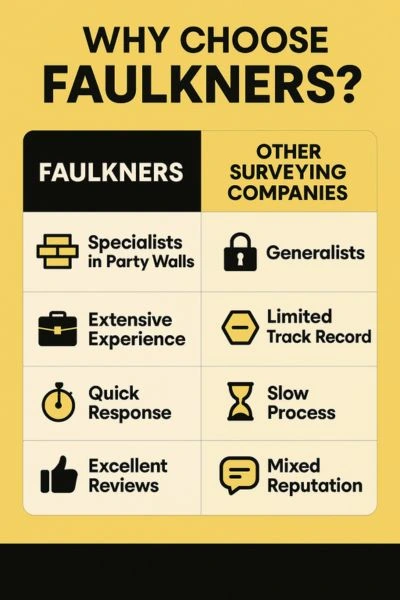 Can I Alter The Party Wall Surveyor? - A Crucial Guide From Faulkner Surveyors 4 Party Wall Mediation {bane} Faulkner Surveyors Billericay Best Surveyor Near me Billericay