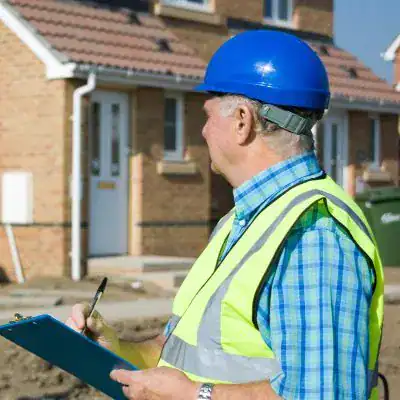 What is the minimum distance between 2 houses? 3 image of surveyor at Faulkner Party wall surveyors Billericay : Minimum Distance between two houses Billericay
