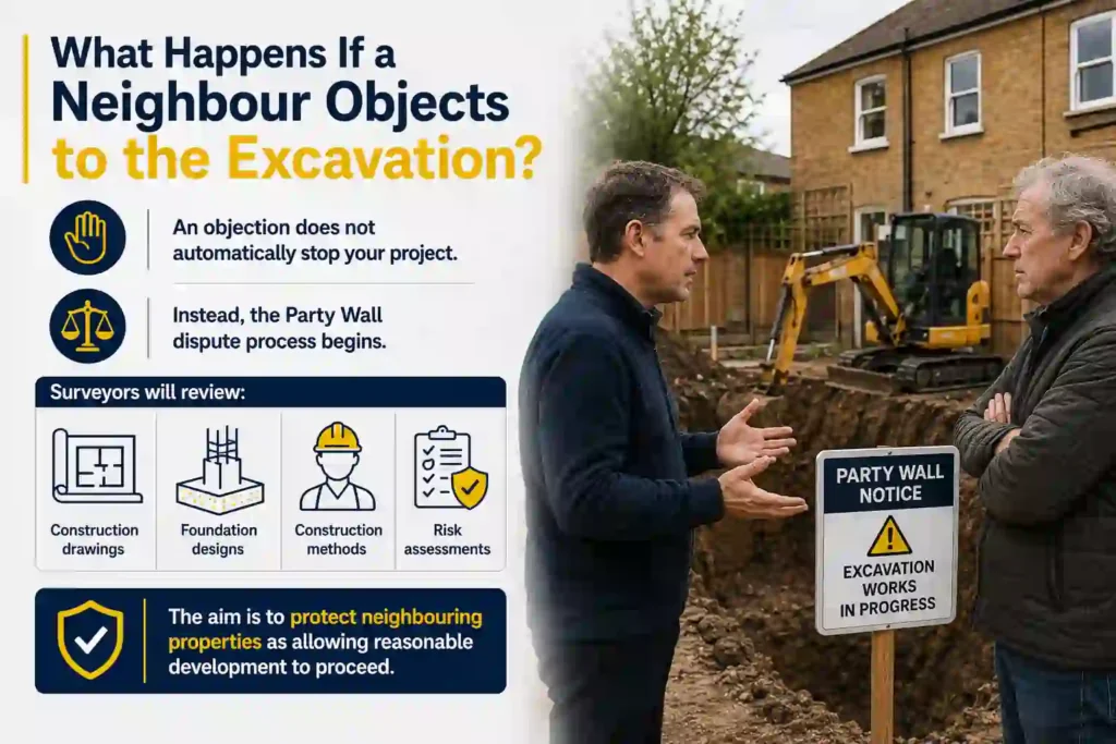 The Complete Guide to Section 6 Excavation Notices 3 What Happens If a Neighbour Objects to the Excavation Billericay